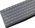 MUBUY-GOL Keyboard Cover Design for Logitech MK235 K375 K375S, Waterproof & Dustproof Silicone Skin, Clear...